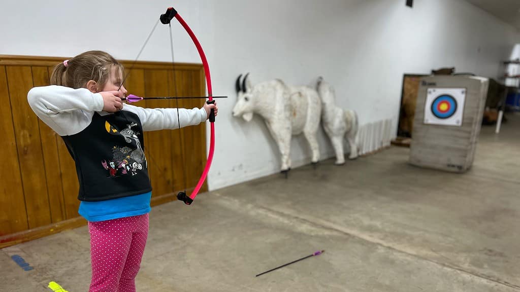 Archery Compass - Middle Daughter at Stowe Archers